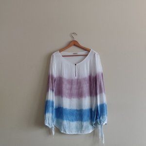 Anthropologie Holding Horses Tie Dye Top - M